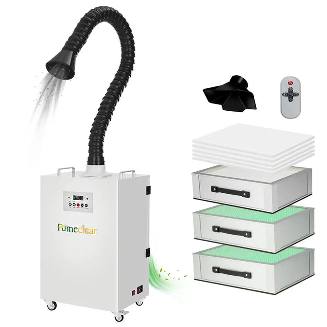 Fumeclear®XL-300 laser Fume Extractor - Save 10%