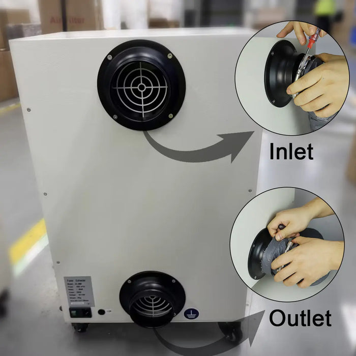 Fumeclear®XL-300 laser Fume Extractor fumeclear fumeclear