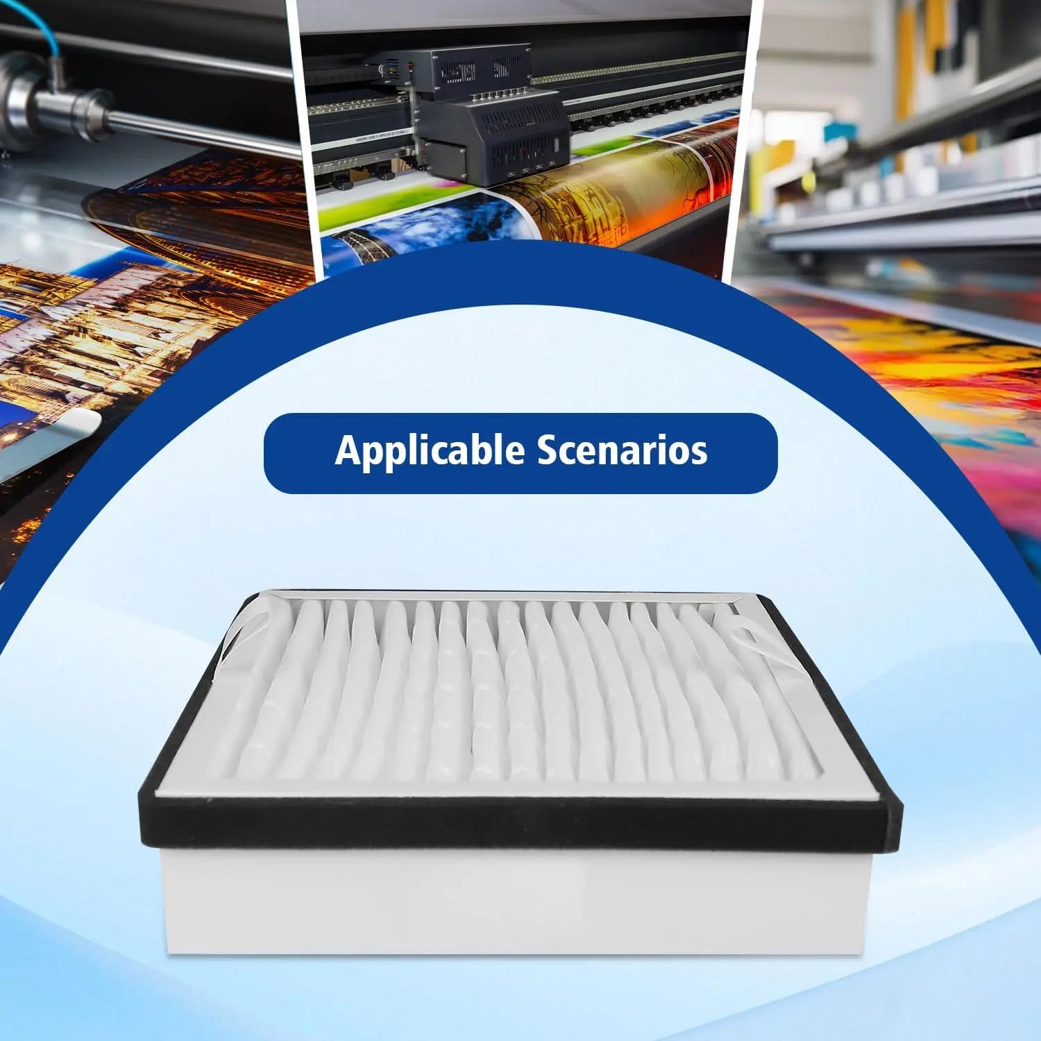 Fumeclear® DTF Grease Absorber Filter – Medium Efficiency Replacement for FC-2002 / FC-2002A Fume Extractor Fumeclear fumeclear