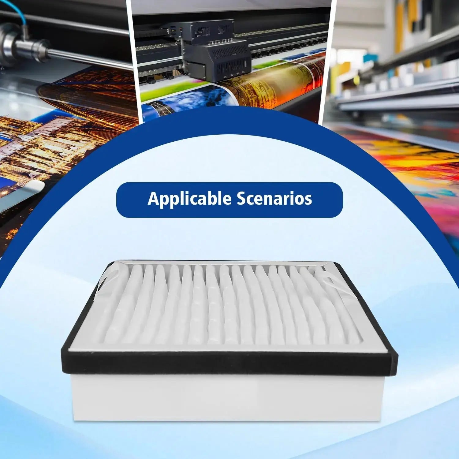 Fumeclear® DTF Grease Absorber Filter – Medium Efficiency Replacement for FC-2002 / FC-2002A Fume Extractor Fumeclear fumeclear