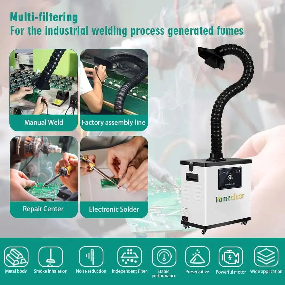 Fumeclear® FC-1001A Fume Extractor for 3D printing/ Nail Salon fumeclear fumeclear