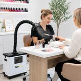 FUMECLEAR FC-1001A Fume Extractor for Laser - Used in professional nail salon for manicure fume removal, also ideal for laser engraving, 3D printing and soldering
