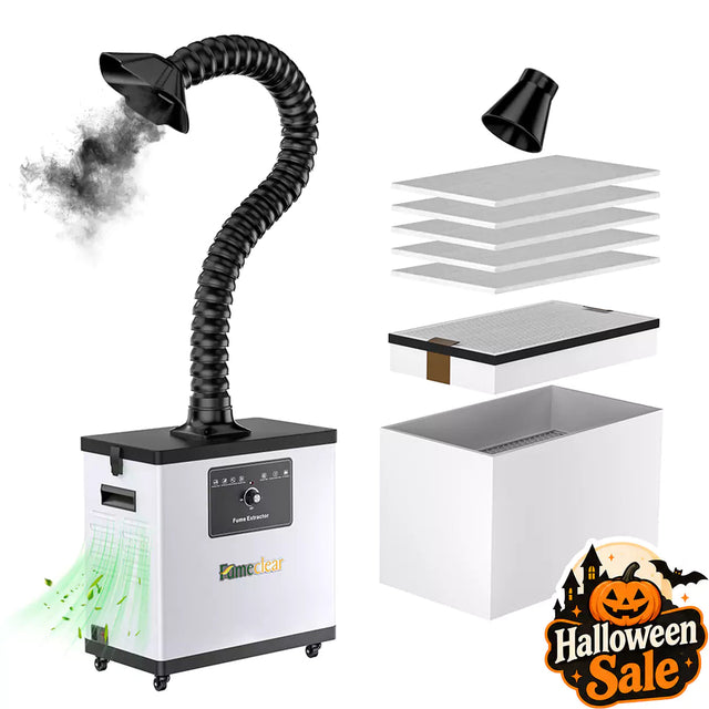 Fumeclear® FC-1001A Fume Extractor for Nail Salon/ 3D printing fumeclear fumeclear