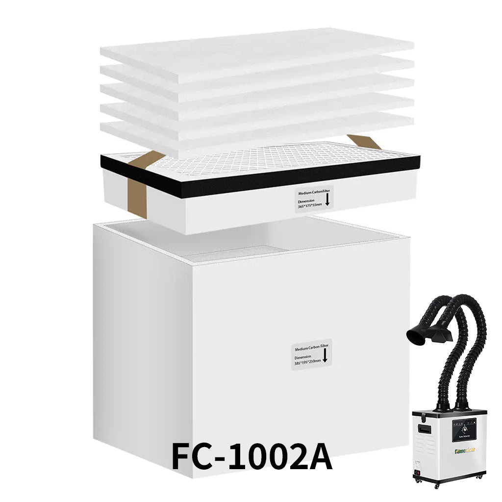 Fumeclear® FC-1002A Replacement Filter Set for FC-1002A & vevor DX1002 Fume Extractors fumeclear fumeclear