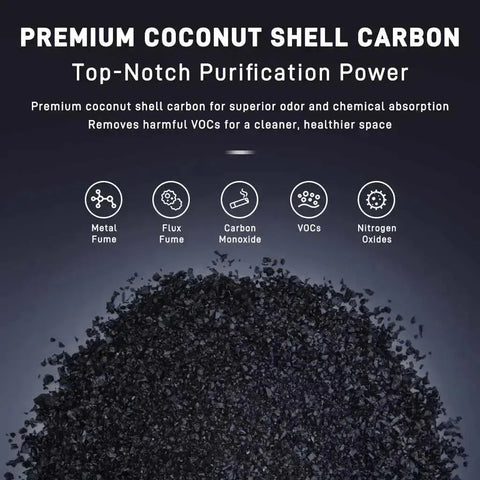Fumeclear FC-100A premium coconut shell carbon