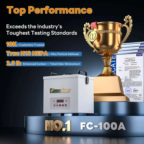 FC-100A remote control | Fumeclear