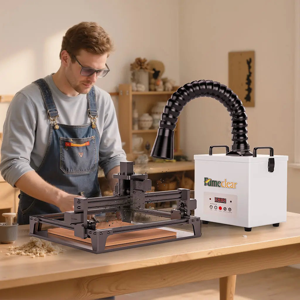 Fumeclear® FC-100A Lötrauch-Absauger – 99,97 % Filterung für sicheres Löten