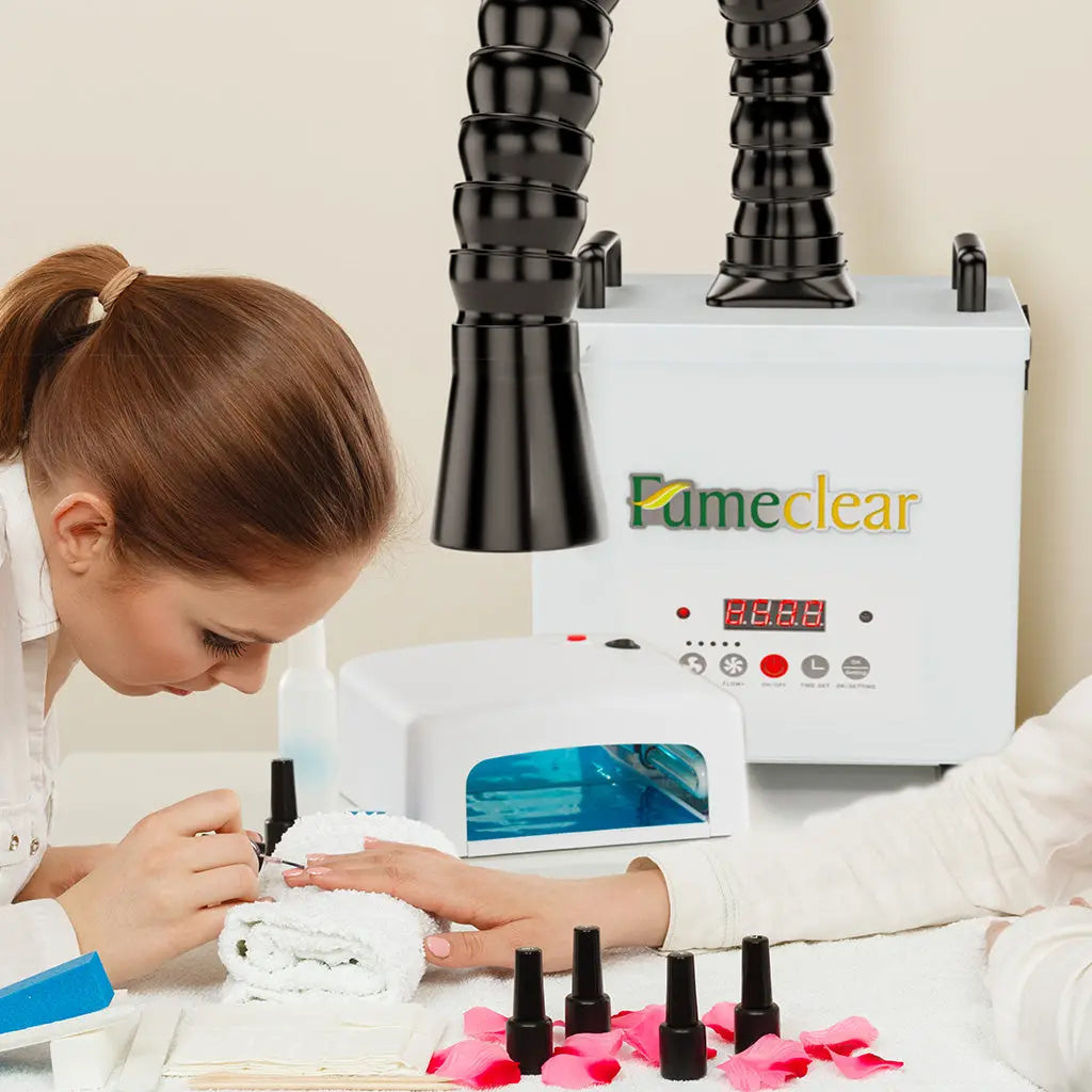 Fumeclear® FC-100A Solder Fume Extractor - 99.97% Filtration for Safe Soldering