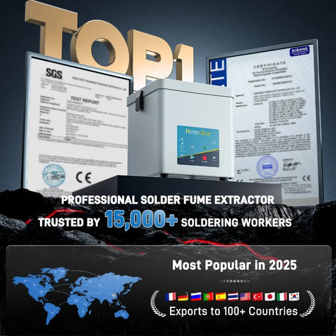 Fumeclear® FC-2001A Fume Extractor for Soldering