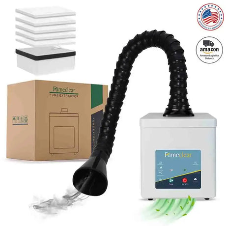 Fumeclear® FC-2001A Fume Extractor for Soldering fumeclear fumeclear