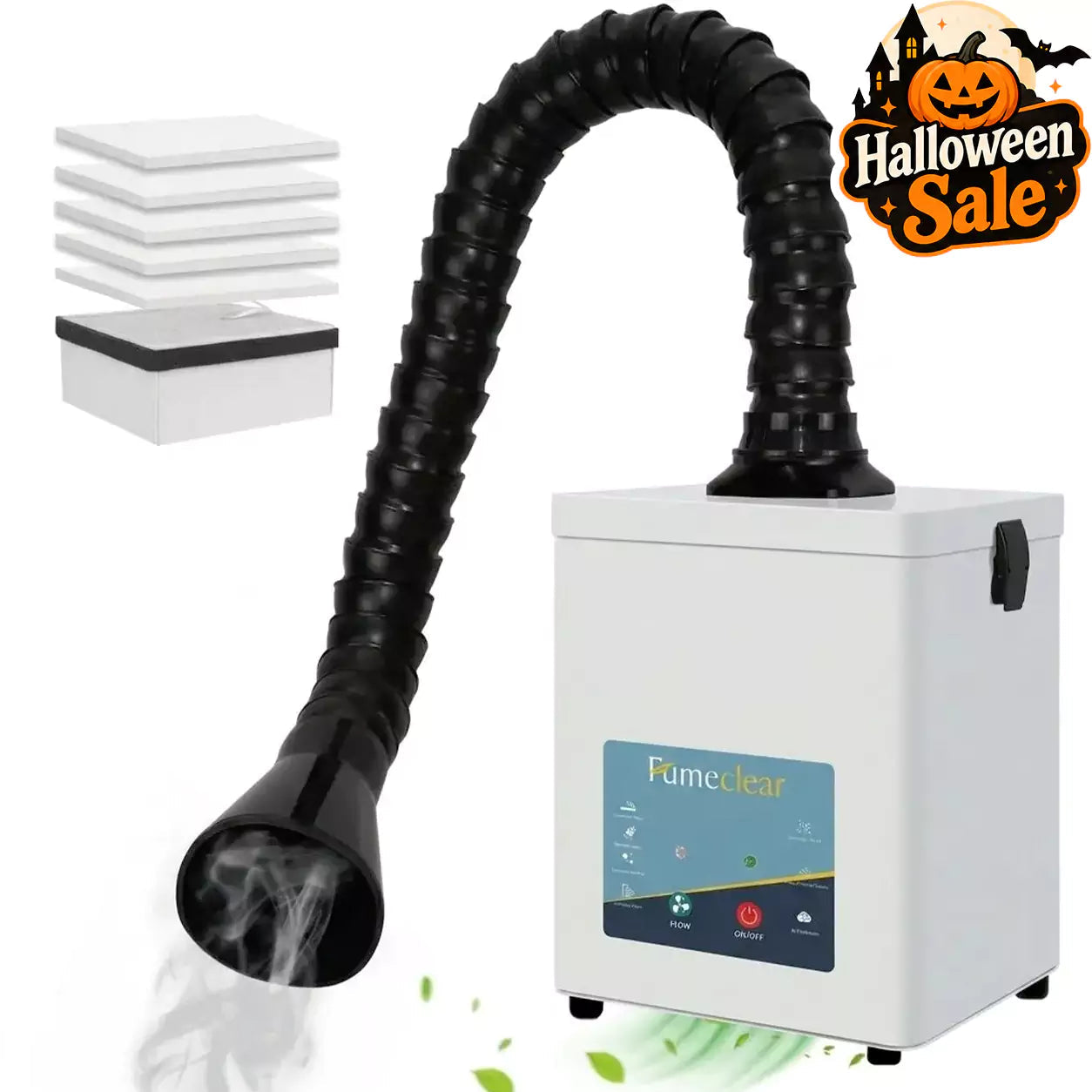 Fumeclear® FC-2001A Fume Extractor for Soldering fumeclear fumeclear
