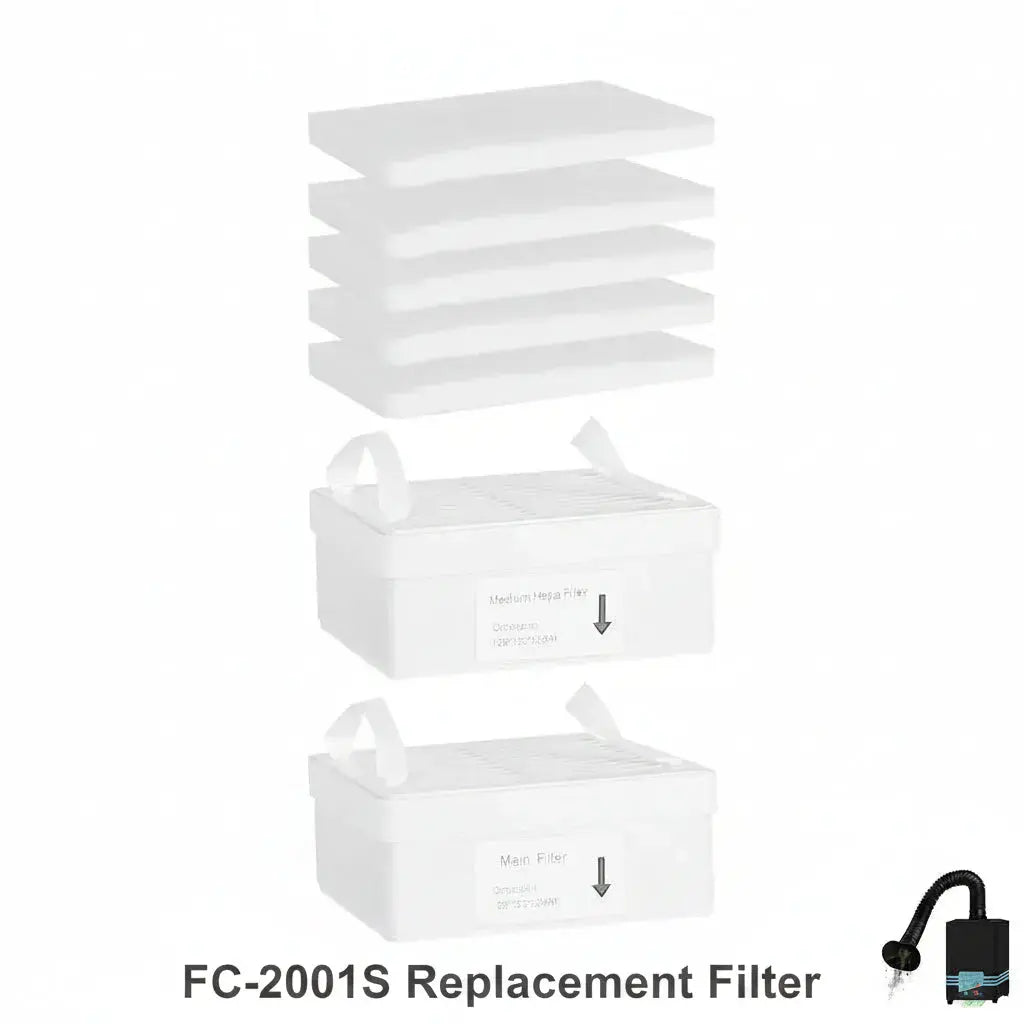 Fumeclear® FC-2001S Replacement Filter Sets Fumeclear fumeclear