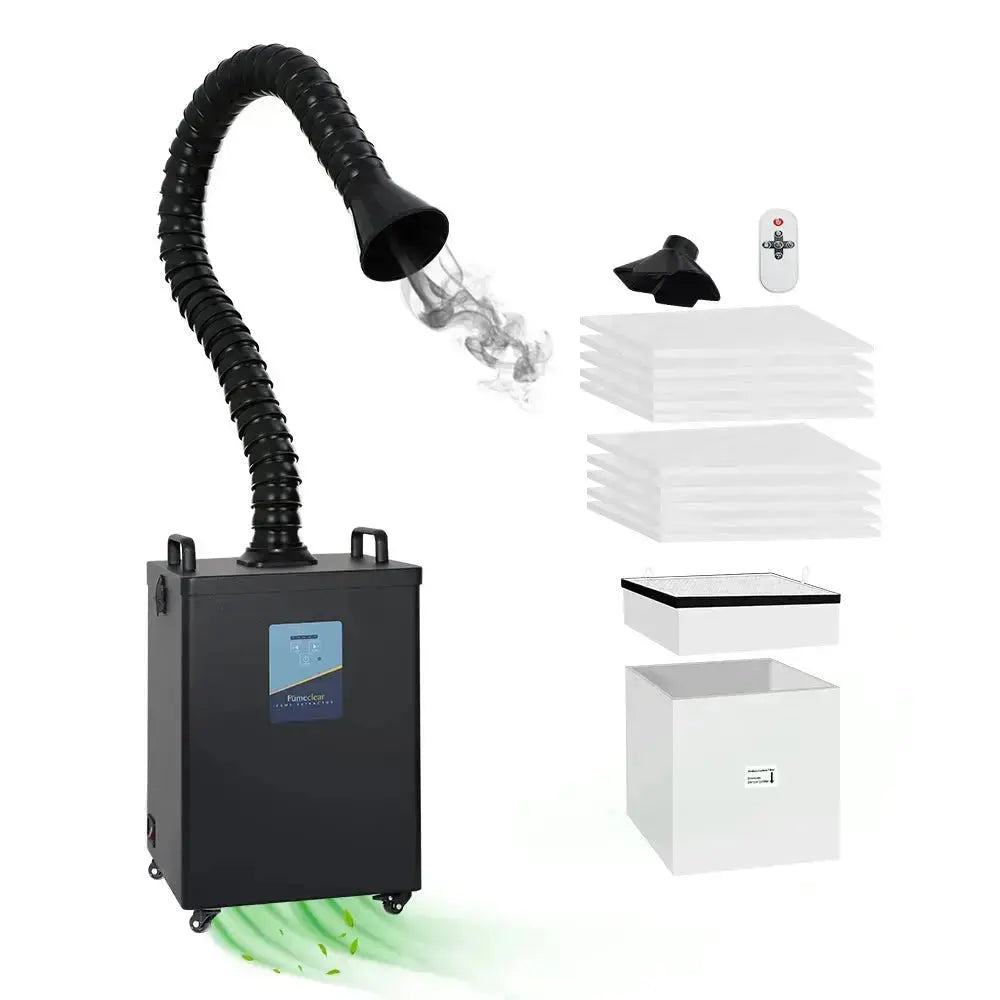 Fumeclear® FC-2002 Smoke Extractor for Soldering & Small Laser fumeclear fumeclear 323.99
