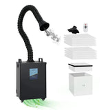 Fumeclear® FC-2002 Smoke Extractor for Soldering & Small Laser fumeclear fumeclear 323.99