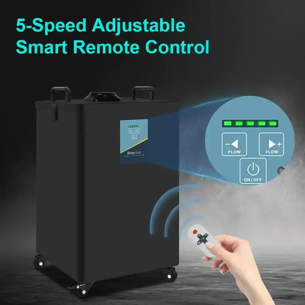 Fumeclear® FC-2002A Laser Fume Extractor for 10W to 20W Laser Engraver fumeclear fumeclear