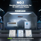 Fumeclear® FC-2002 Smoke Extractor for Soldering & Small Laser fumeclear fumeclear