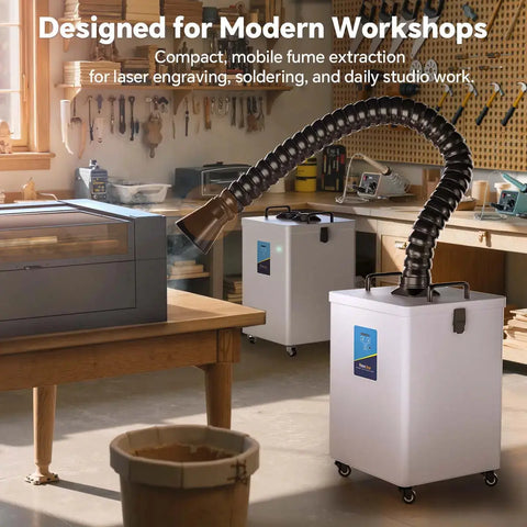 Fumeclear® FC-2002 Smoke Extractor for Soldering & Small Laser fumeclear fumeclear