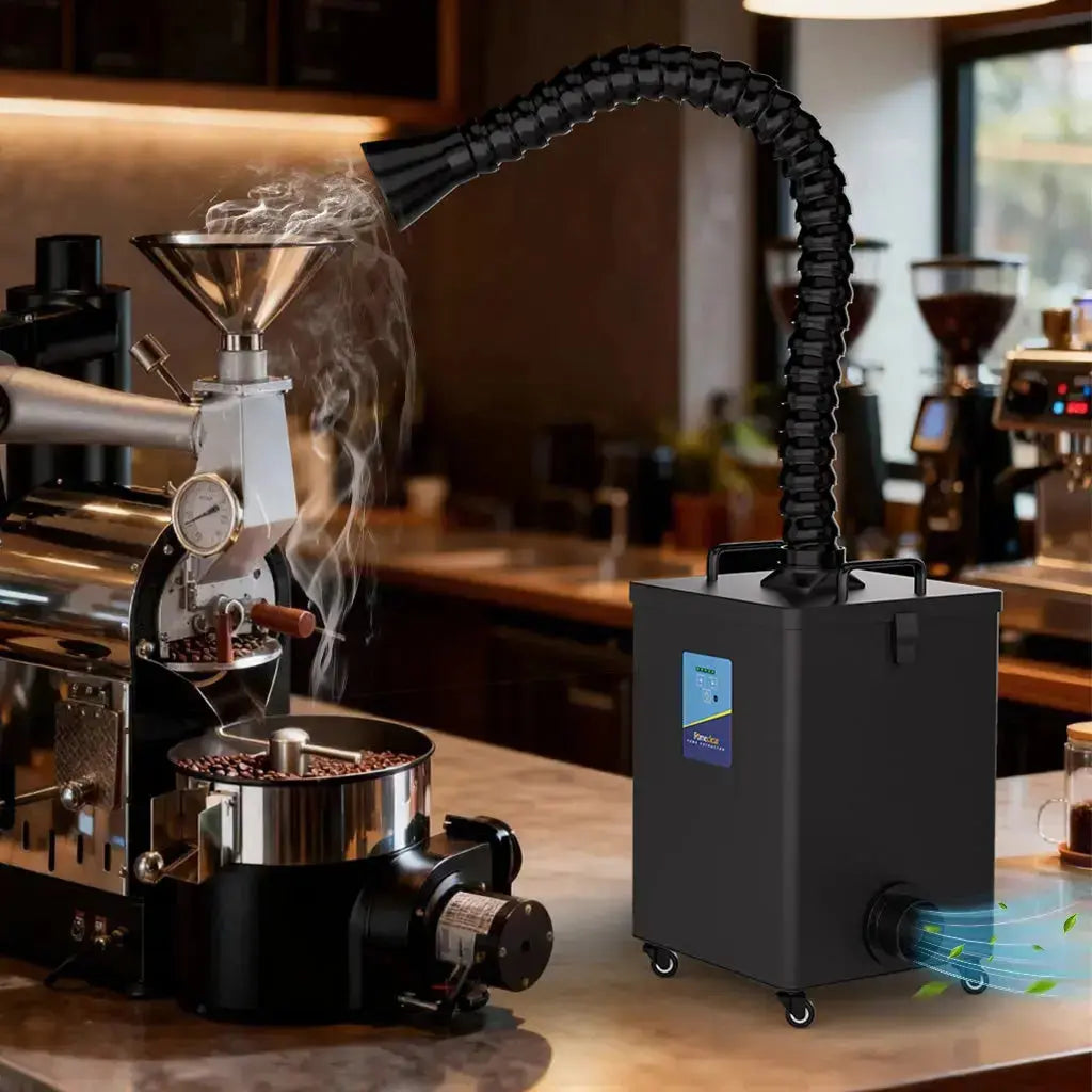 Fumeclear® Solder Fume Extractor with Exhaust for S1, D1 Pro 10W to 20W Laser Engraver FC-2002A fumeclear fumeclear