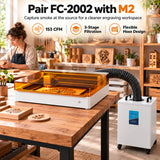 Fumeclear® FC-2002 Smoke Extractor for Soldering & Small Laser fumeclear fumeclear