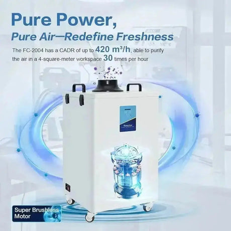 Fumeclear® FC-2004 Fume Extractor for Laser Engraver 30W to 70W fumeclear fumeclear