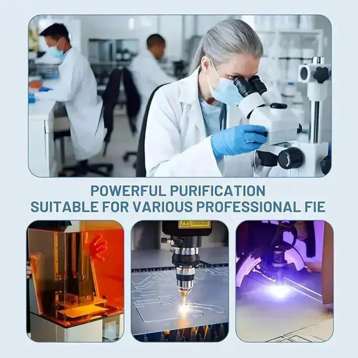 Fumeclear® FC-2004 Fume Extractor for Laser Engraver 30W to 70W fumeclear fumeclear