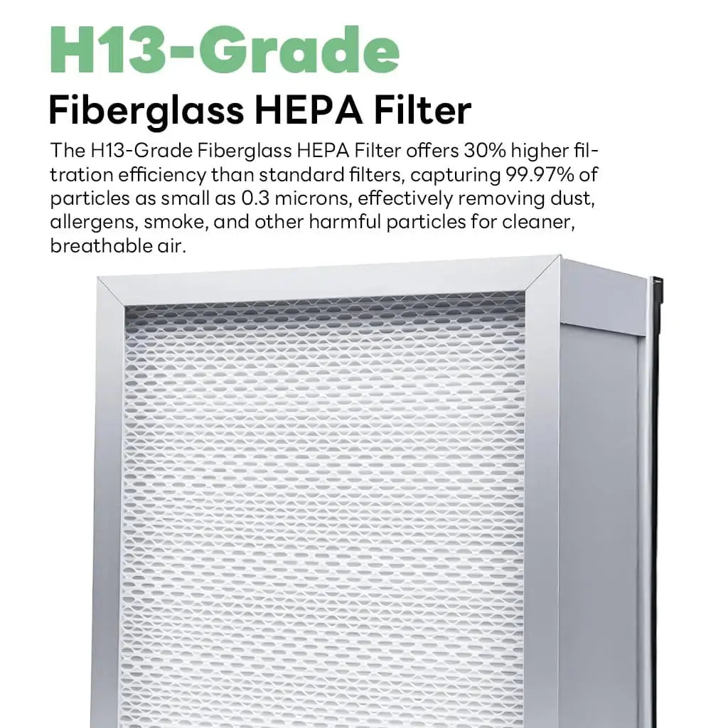 Fumeclear FC-350 H13-grade fiberglass hepa filter