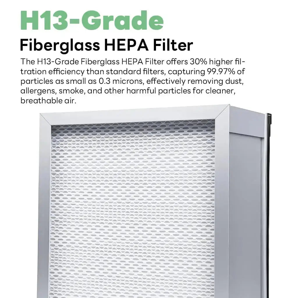 Fumeclear FC-350 H13-grade fiberglass hepa filter