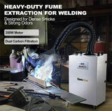 Fumeclear fc 350 fume extractor for heavy duty fume extractor for welding