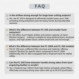 FC-350 Fume Extarctor Frequently Asked Questions  Fumeclear