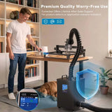 Fumeclear Fume extractor with lifetime after-sales support for product defects and application scenario mismatch