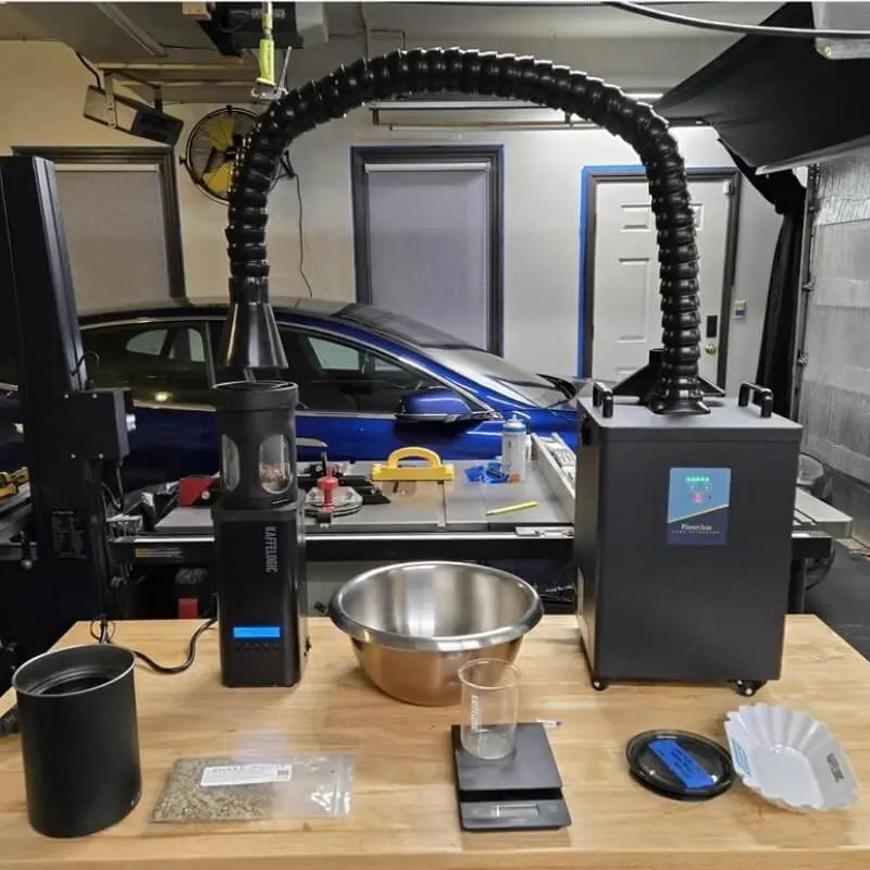 Fumeclear® Vent to Outside Solder Fume Extractor for Laser Engraver 10W to 20W FC-2002A fumeclear fumeclear