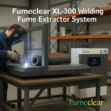 Industrial Laser Fume Extractor System – 265 CFM, Quiet, Long-Lasting Filters, Remote Control