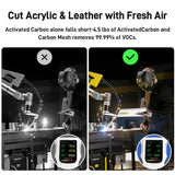 Industrial Laser Fume Extractor XL-700 for Heavy Smoke & VOCs fumeclear fumeclear