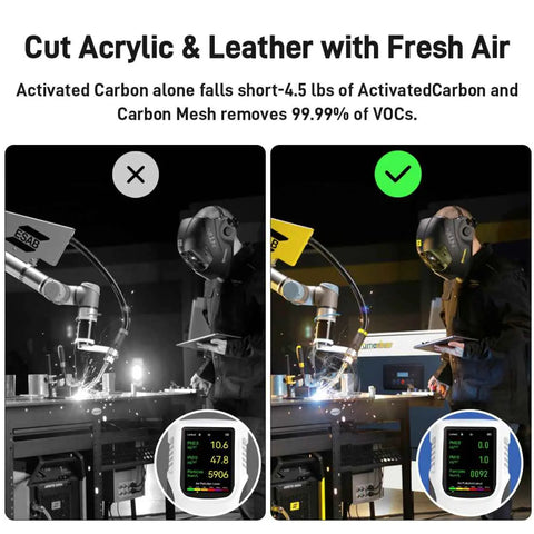 Industrial Laser Fume Extractor XL-700 for Heavy Smoke & VOCs fumeclear fumeclear