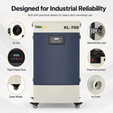 Industrial Laser Fume Extractor XL-700 for Heavy Smoke & VOCs