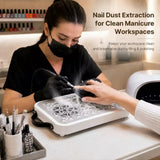 Nail Tech Pro Max Package (Nail Fume Extractor + Nail Dust Collector + Nail Drill Set)