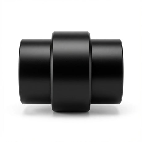 FUMECLEAR 75mm to 100mm Duct Reducer side view - Professional fume extractor ventilation duct size reducer