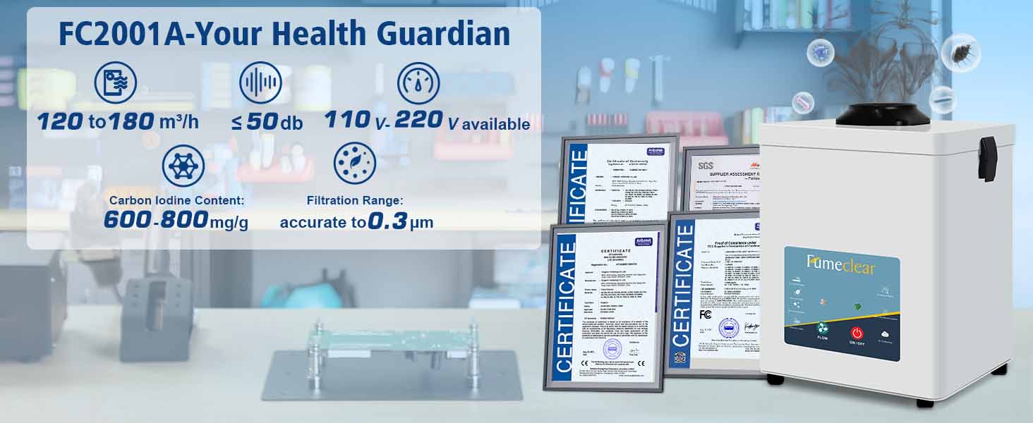 Professinal Soldering Fume Extractor