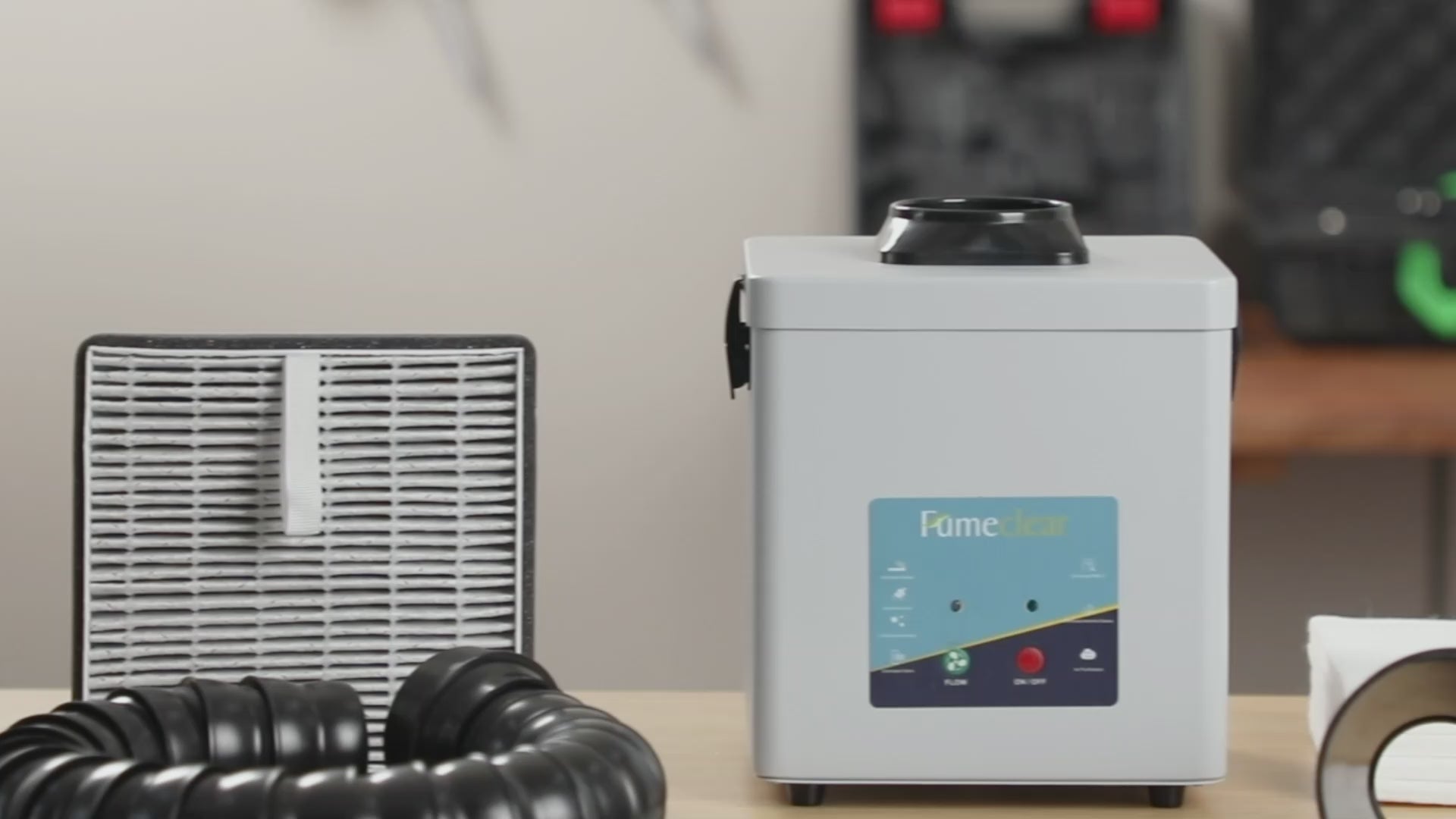 Fumeclear® FC-2001A Fume Extractor for Soldering