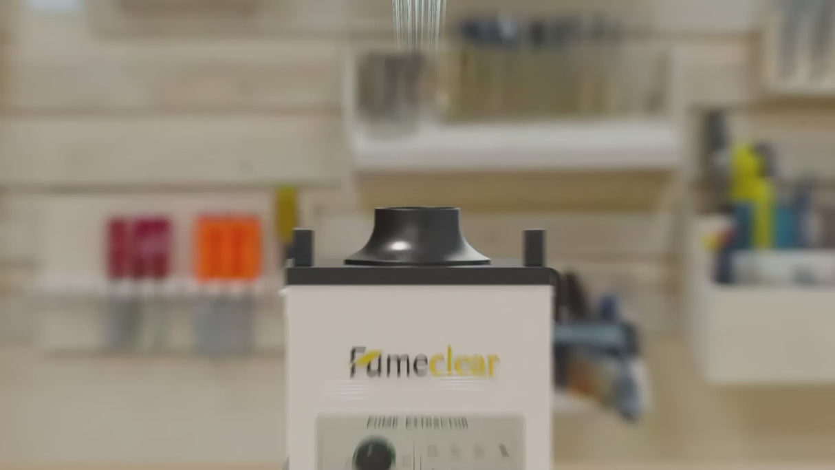 Fumeclear® FC-100A Solder Fume Extractor - 99.97% Filtration for Safe Soldering